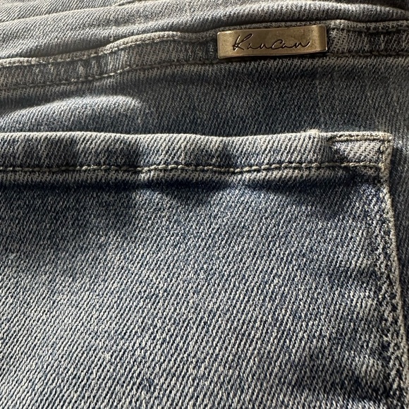 KanCan Blue Skinny Jeans with Vintage Distress Women's Size 11 / 29 - Picture 3 of 15